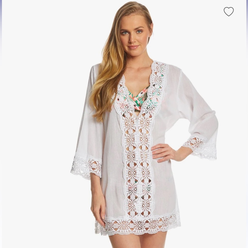 LA BLANCA white dress